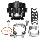 35PSI 50 мм Turbo Intercooler Boost BOV Выпускной клапан Дамп Алюминий Универсальный