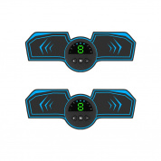 Q88Q USB зарядки брюшной мышцы наклейки мышц живота мышц живота со светодиодным цифровым дисплеем, мышца мышц одной руки