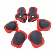 BIKIGHT 6pcs / set Дети Спорт Защитные Gear Безопасность Колено Локоть Палм-гвардейское оборудование для велосипеда Велоспорт