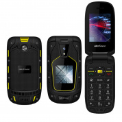 Ulefone Armor IP68 IP69K Водонепроницаемы 2,4 дюймов 1200 мАч, две SIM-карты, двойной режим ожидания, флип прочный телефон
