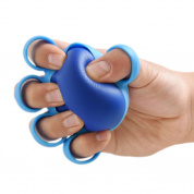 2 шт. Five-Fight Fight Grip Ball Persability Оборудование для реабилитации Оборудование, спецификация: 10 фунтов раунд (силиконовый рукав)