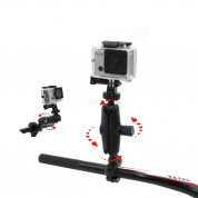 NSTAR Bike Handlebar Mount для Go Pro, SJCAM, XIAOYIMI и других фотоаппаратов Action Shockproof