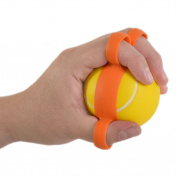 2 шт. Five-Fife Fight Grip Ball Persability Оборудование для реабилитации Оборудование, Спецификация: 25 фунтов раунд (силиконовый рукав)
