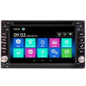 6.2-дюймовый навигационная дважды 2din стерео DVD-плеер Bluetooth GPS HD камера USB TV