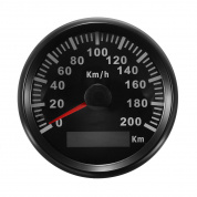 85 мм 200 Км / Н Нержавеющая сталь GPS Спидометр Водонепроницаемы Цифровые приборы Авто Мотоцикл