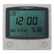 Digital Muslim Azan Wall Часы Pray Alarm Часы Автоматическая подача температуры Fajr Qibla Дисплей