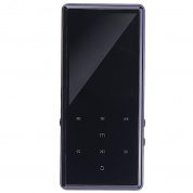 MECHEN S3 2,4 дюймов MP3-плеер Bluetooth музыкальный плеер Запись без потерь FM Радио Сигнализация Часы Видео TF карта - Черный 16 ГИГАБАЙТ Bluetooth