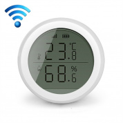 LQ-698 Tuya Smart Home Беспроводная температура и датчик детектора влажности, необходимость использования с шлюзом (TBD05620685)