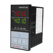 SINOTIMER MC401 Универсальный ввод Короткий корпус Интеллектуальный ПИД-регулятор температуры Измеритель Реле нагрева и охлаждения SSR Твердотельный выход