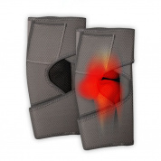 USB Graphene Far Infrared Heat Knee Pad (серый)
