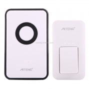 AITENG V018G Life Waterproof беспроводной дверной звонок без батареи, 1 приемник + 1 передатчик, расстояние приемника: 130 м, вилка стандарта США