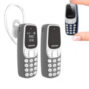 L8star BM90 260 мАч Гарнитура Блютус Dialer Волшебный Голосовой чейнджер MP3 Музыкальный Плеер Мини-Телефон Карты - Розовый