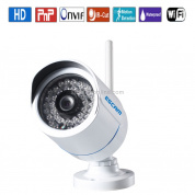 ESCAM Q6320WIFI H.264 ONVIF 720P Wifi Mini IR-Bullet Camera, поддержка мобильного обнаружения (белый)