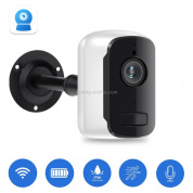 ZS-T9 2.0MP Smart Surveillance WiFi Remote Camera с низким энергопотреблением с солнечной панелью 3,3 Вт, поддержка обнаружения движения, инфракрасное ночное видение, TF-карта, двустороннее аудио (белый)
