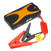 Портативная автобатарея с фонариком Jump Starter 12V 18000mAh Emergency Hammer D28A