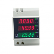 D52-2058 Wattmeter DIN Rail Вольт Тока тока, Спецификация: AC80-300V Встроенный CT CT