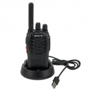 RETEVIS H777 400-470MHZ 16CH Candheld Двухсторонняя Радио Walkie Talkie с USB Base + Adapter, US Plug