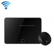 Оригинальные Xiaomi Youpin CMMY18A Xiaobai Smart Беспроводной Домофон Cat Eye Камера Дверной звонок (Черный)