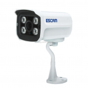ESCAM QD300 HD 1080P IP66 Водонепроницаемая IP-камера P2P POE, поддержка ночного видения / обнаружения движения / ONVIF (белый)