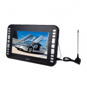 NS-KD107 10,1-дюймовый TFT LCD цифровой мультимедийный портативный телевизор и DVD-плеер с держателем, поддержка карт AV / TF / USB