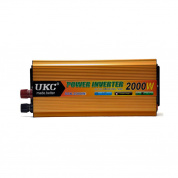 BIKIGHT 24V 220V 2000W Авто Инвертор Универсальный штекер Солнечная Преобразователь преобразователя инвертора Синусоидальное напряж