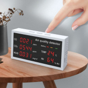 W17A 5 в 1 CO CO2 HCHO TVOC Температура и влажность Детектор качества воздуха