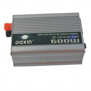 600w автомобиль dc 12v к ac 220v инвертор власти - серебро