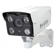 TV-687eH2 / IP H.264 HD 1080P IR 4x LED водонепроницаемая пуля IP-камера, обнаружение движения / маска конфиденциальности и 80-метровая ИК-камера ночного видения, уровень водонепроницаемости: IP67
