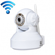 Беспроводная инфракрасная IP-камера с Wi-Fi, 0,3 мегапикселя, обнаружением движения и функцией ночного видения / инфракрасного входа сигнала тревоги
