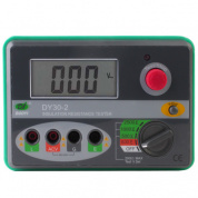DY30-2 Professional 2.7 дюймовый LCD 2500V цифровой тестер сопротивления изоляции (зеленый)