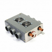 12V 24V 6 Отверстия Авто Trcuk Travel Нагреватель Подогреватель Термостат Вентилятор Дефростер Демистер