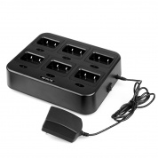 RETEVIS RTC21 Многофункциональная шестисторонняя Walkie Talkie зарядное устройство для Retevis RT21 / RT24, US Plug