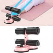 Sit-Up Aid Упражнение в животе Фитнес-устройство, спецификация: розовая двойная присоска