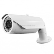 Водонепроницаемая уличная IP-камера 1080P H.264, Power Over Ethernet (POE), варифокальный объектив 2,8-12 мм, 2,0 мегапикселя / P2P / ИК-ночное видение (IPCC-B22-POE) (белый)