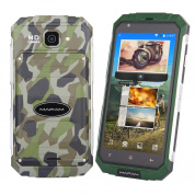 MAFAM V9 + 5.0-inch 3000mAh GPS 8GB ROM Quad Core Dual Sim Outdooors Прочный Смартфон - Камуфляж