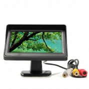 Монитор 4,3-дюймовый автомобильный комплект для заднего вида TFT LCD LED ИК камера заднего вида для грузовиков шины