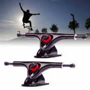 1 пара 180мм 7 43 градусов Longboard Trucks Электрический скейтборд Вешалка Запчасти