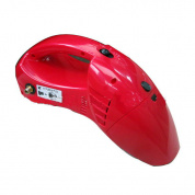 Coido 6023 12v 55w многофункциональный портативный автомобильный пылесос красный