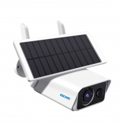 ESCAM QF180 H.265 3MP Solar Wi -Fi IP -камера, без батареи (белый)