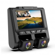 A1 3 дюймов IPS 1080P 30 кадров в секунду Dual Объектив рекордер вождения Авто Видеорегистратор камера