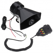 12V 3 Звукозапись Авто Полицейская сирена Horn + Mic PA Динамическая система Fire Alarm