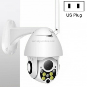 IP-CP05 5 1080P WiFi Беспроводная камера наблюдения HD PTZ Домашняя безопасность Наружная IP66 Водонепроницаемая сетевая купольная камера, поддержка ночного видения, обнаружение движения и TF-карта, вилка стандарта США