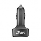 3PCS / 5PCS / 10PCS iMars IM-C2 4 в 1 Двойной USB Автомобильное зарядное устройство адаптер 5V 3.1A Bullet Автомобильное зарядное устройство для мобильного те