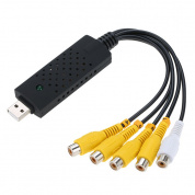 4-канальная система видеонаблюдения USB 2.0 DVR, поддержка системы Windows 7