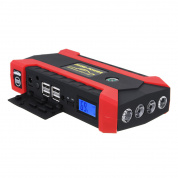 16000mAh 12V Авто Jump Starter Батарея Зарядное устройство Power Bank с LED фонариком 4 USB-порт