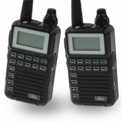 RK-2R Walkie Talkie с клавиатурой и ЖК-дисплеем, поддержка 108 каналов, канал сканирования и функция FM-радио, расстояние беспроводной связи: 3-5 км (2 шт. В одной упаковке, цена указана за 2 шт.)