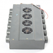 DC 12V 24V 12 Отверстия 4 Вентилятор универсальный Нагреватель Defroster Double Side Compact для Авто Грузовик