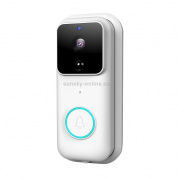 Anytek B60 720P Smart WiFi Видео Визуальный дверной звонок, поддержка удаленного приложения и обнаружения PIR и TF-карты (белый)