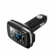 TPMS Давление в шинах Монитор Система DC 12-24V Выход USB 5.1V / 1A 4 Внутренние датчики