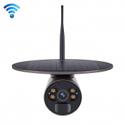 ESCAM QF360 1080P Full HD Наружная аккумуляторная батарея Солнечная панель WiFi IP-камера, поддержка ночного видения / обнаружения движения PIR / TF-карта / двустороннее аудио